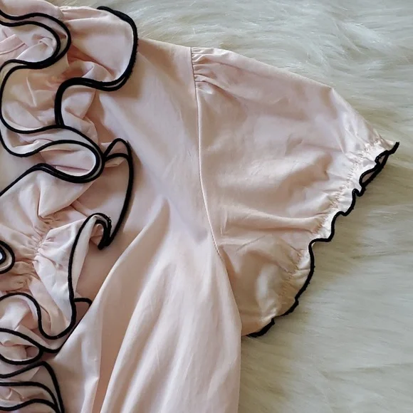 iz byer ruffly blouse - Picture 6 of 10